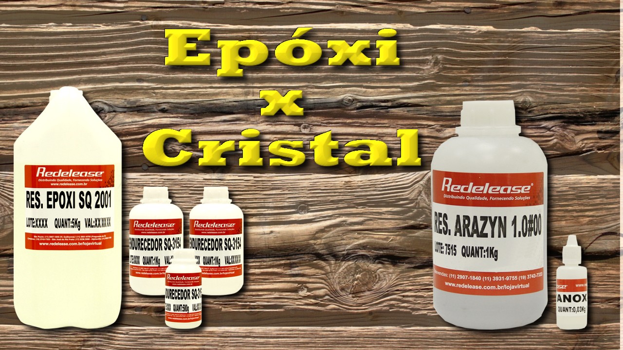 Vidro Liquido: Resina epóxi ou cristal? Testamos as duas para conferir