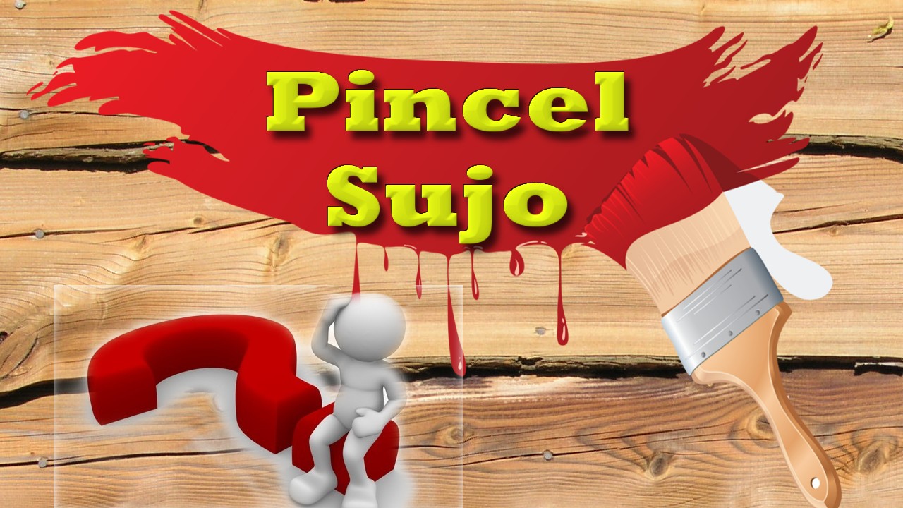 Como limpar pincel sujo de resina