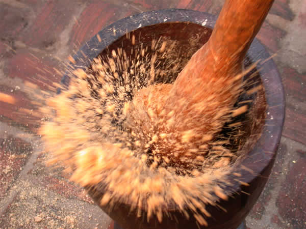 Uma cidade que vive do pilão