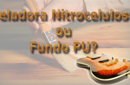 Nitrocelulose ou Poliuretano (PU)