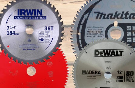 Como é feito uma lamina de serra circular