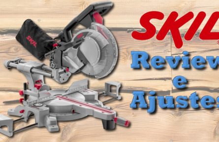 Serra de esquadria telescópica Skil 3311 – Review e Ajustes