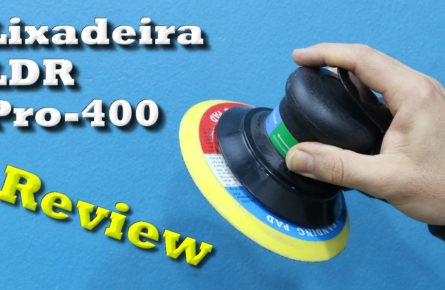 Lixadeira e politriz pneumática (roquite ou hookit) de 6″ LDR PRO- 400