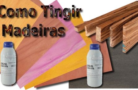 Como tingir madeiras
