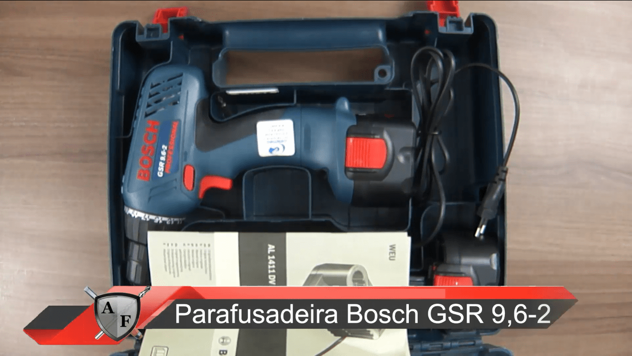 Parafusadeira Bosch GSR 9,6-2 – Review