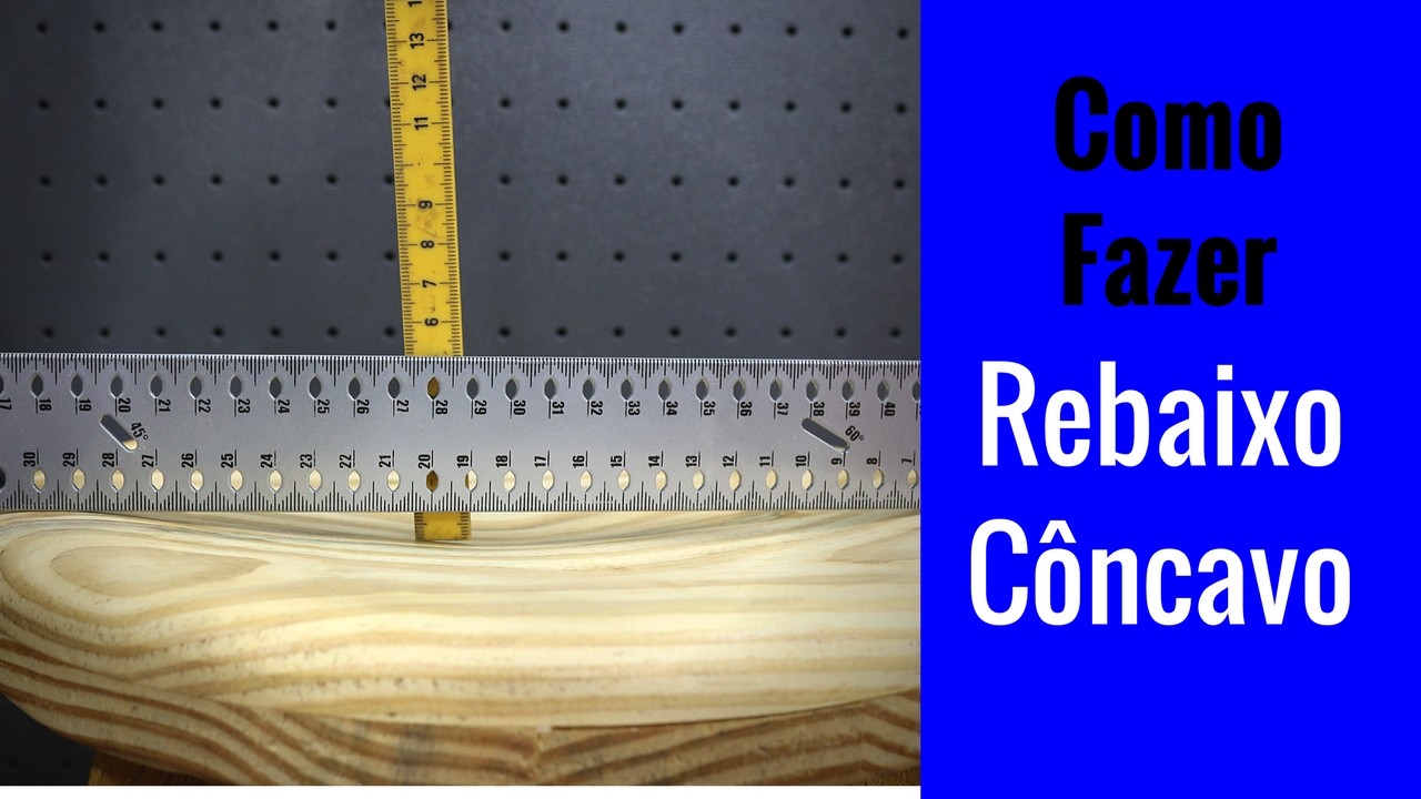 Rebaixos côncavos com tupia