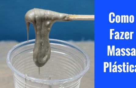 Massa plástica Caseira