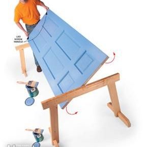 Dica para pintura de portas